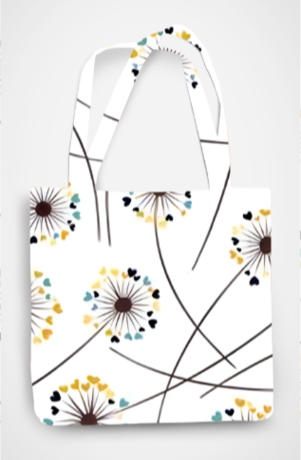 Colorite Dandelion Tote bag