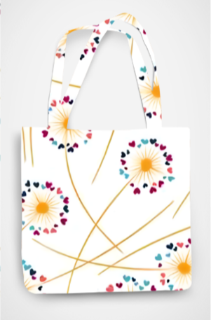 Coloraza Dandelion Tote bag