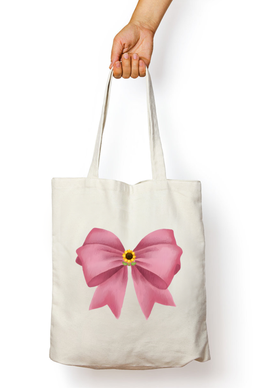 Sunflower Coquette Handy Tote Bag