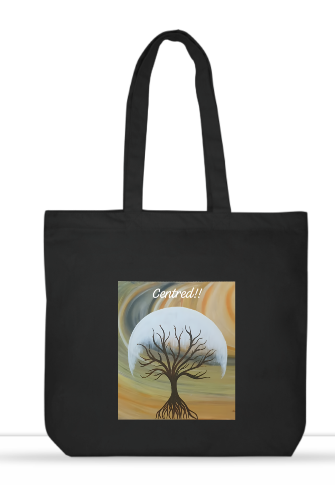 Centered Signature Tote Bag